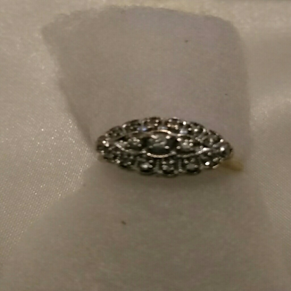 10k Antique wedding diamond ring