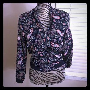 Floral and colorful Bomber jacket