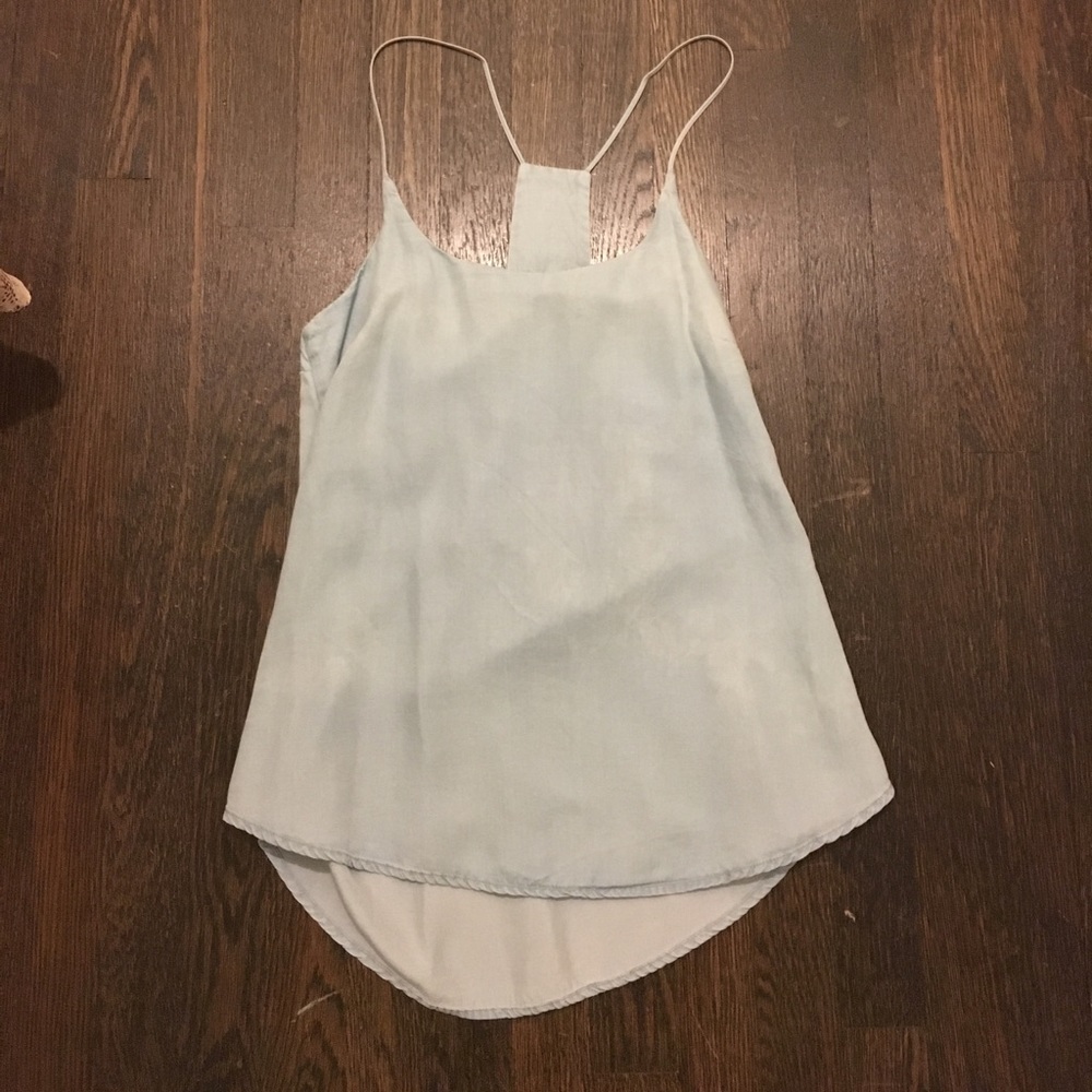 Thread + Supply chambray tank top