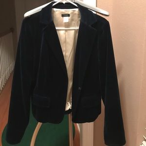J Crew Velvet Jacket
