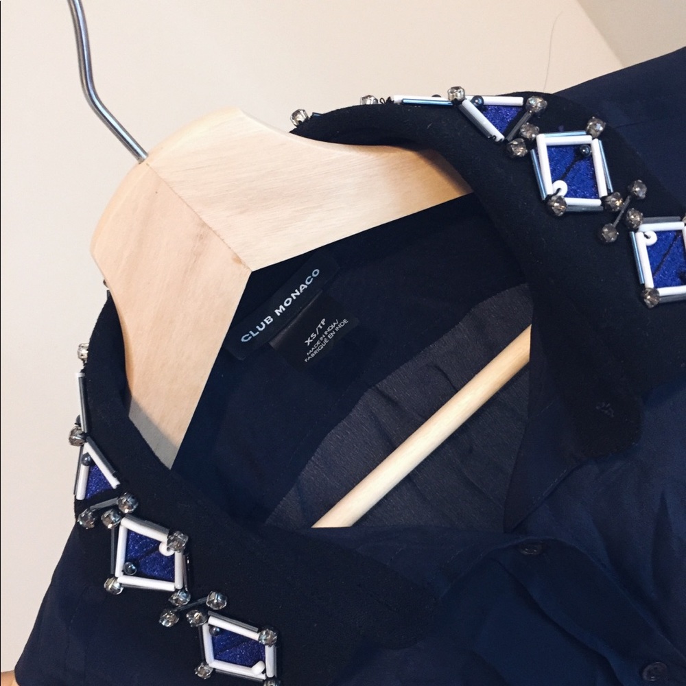 Jeweled Club Monaco Top