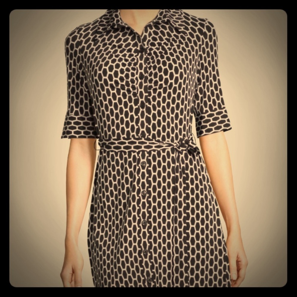 Jersey Shirt Dress