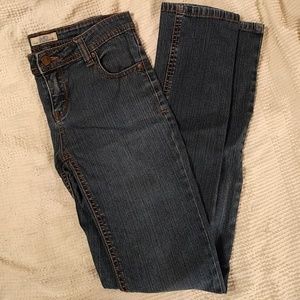 Dark blue skinny jeans