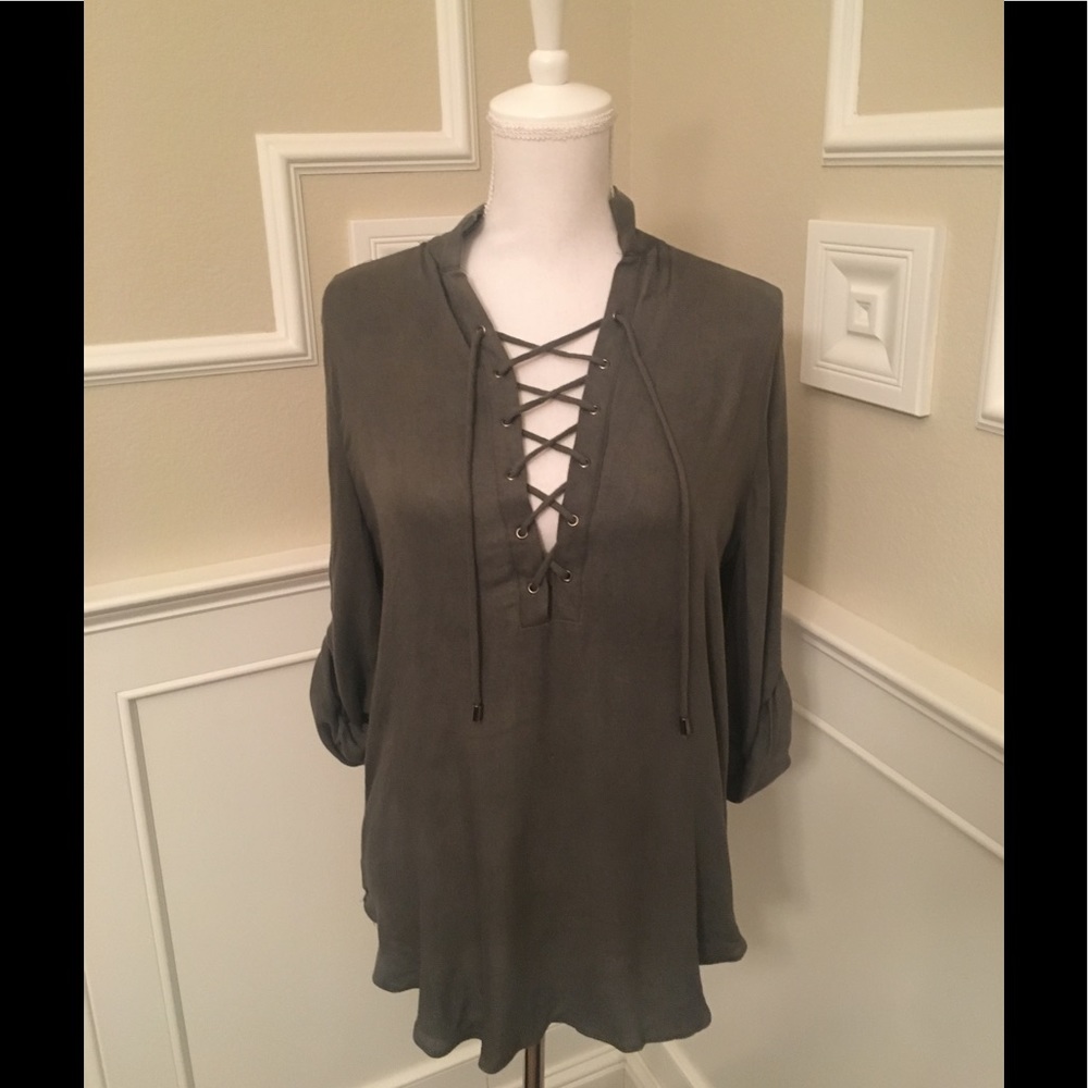 VICI Long Sleeve Cozy Tunic Shirt