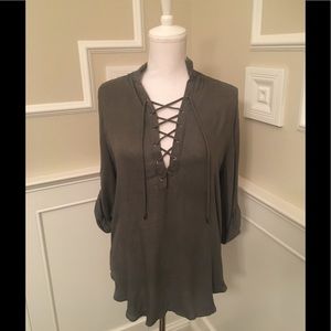 VICI Long Sleeve Cozy Tunic Shirt