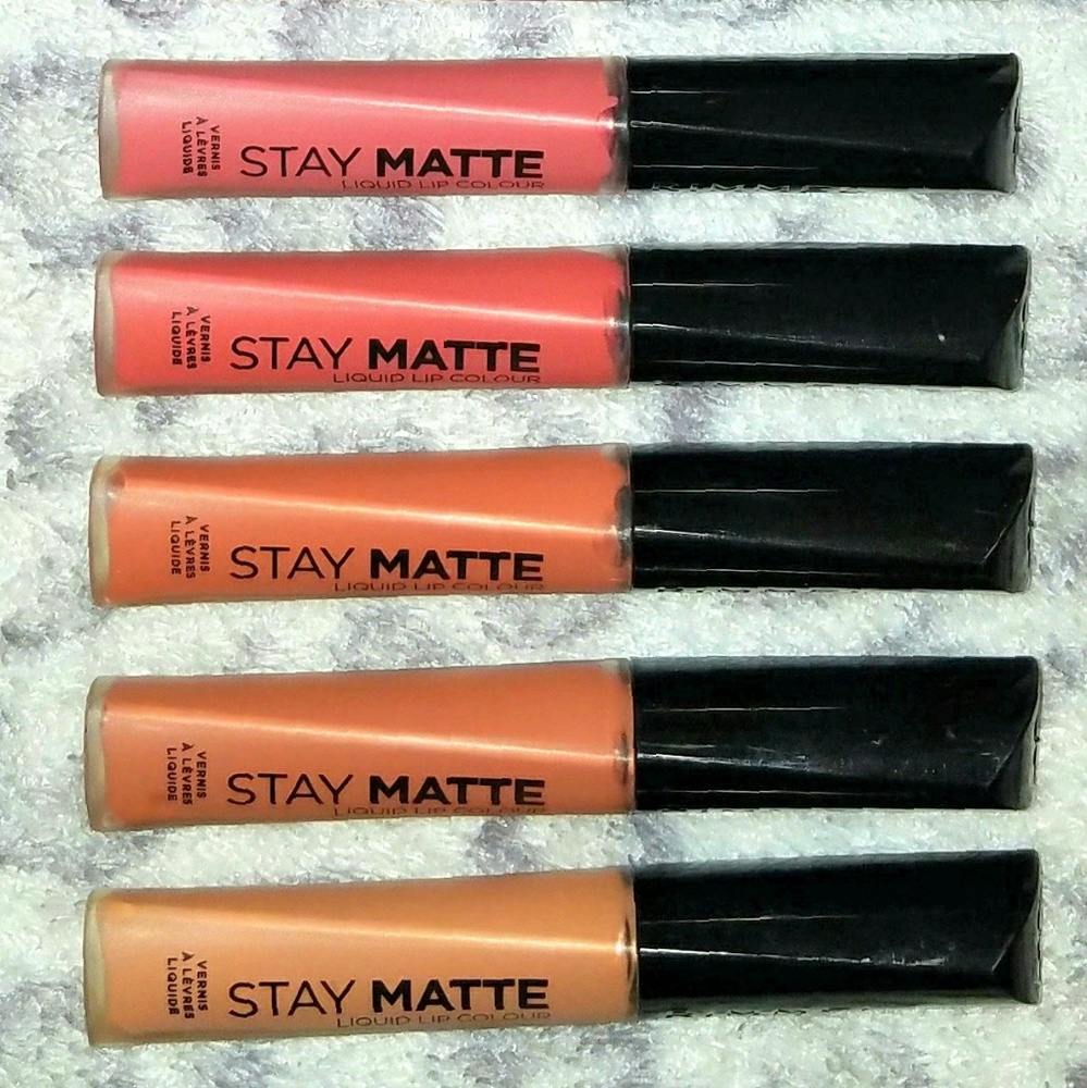 Complete Rimmel Stay Matte Liquid Lip Collection