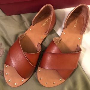 Merona leather sandals.