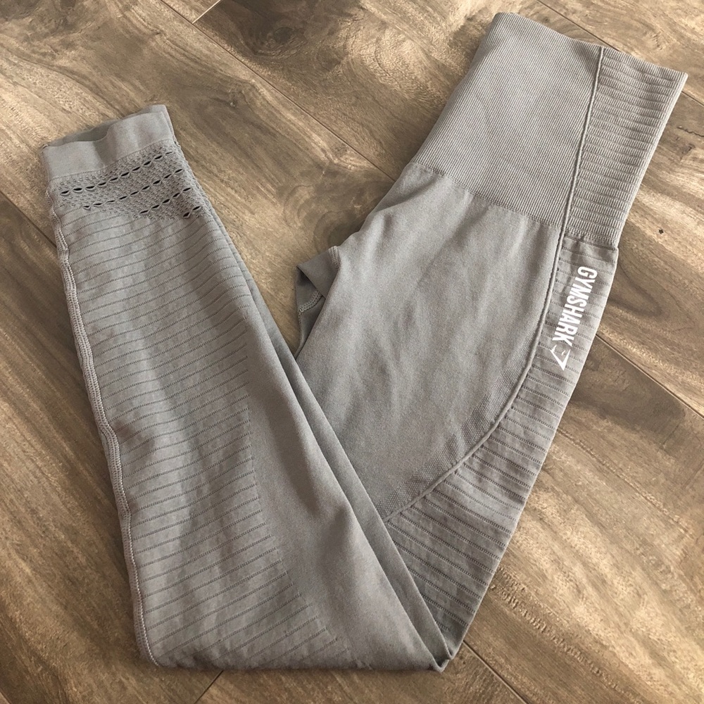Gymshark gray seamless leggings xs