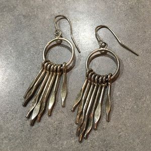 Silver earrings Silver earrings