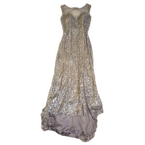 Full Length Grey Dress