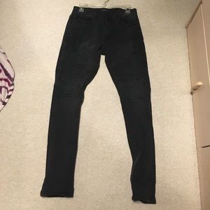 Pacsun stacked active stretch Black jeans
