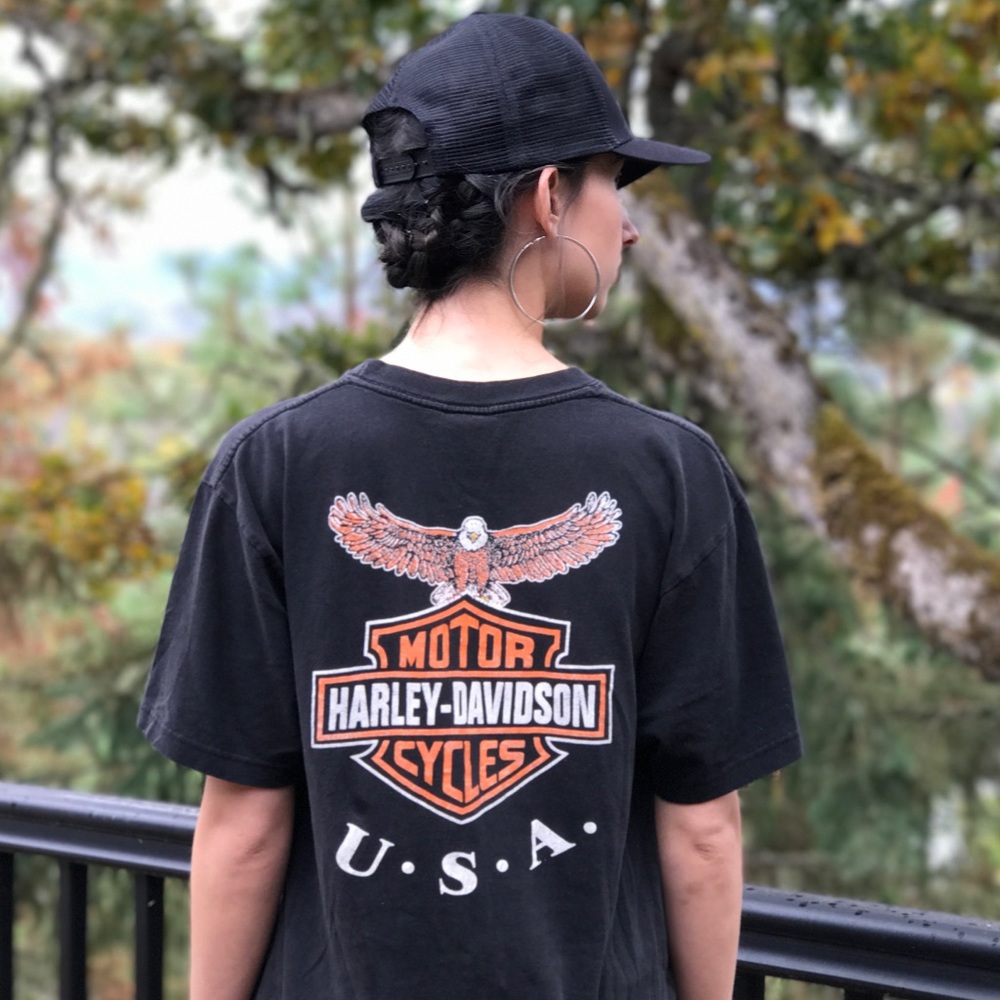 Vintage Harley Davidson Graphic Tee