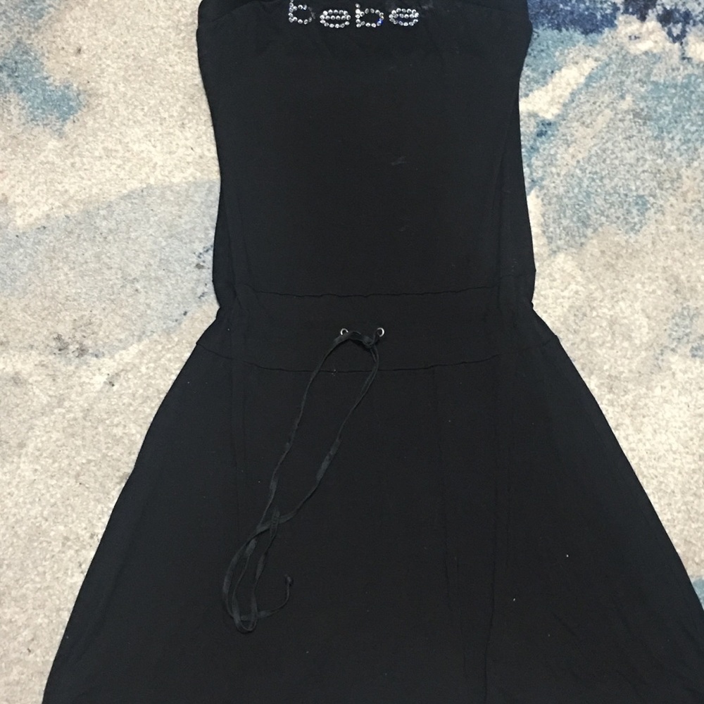 Strapless Bebe dress