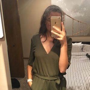 American Apparel Crepe Jumpsuit