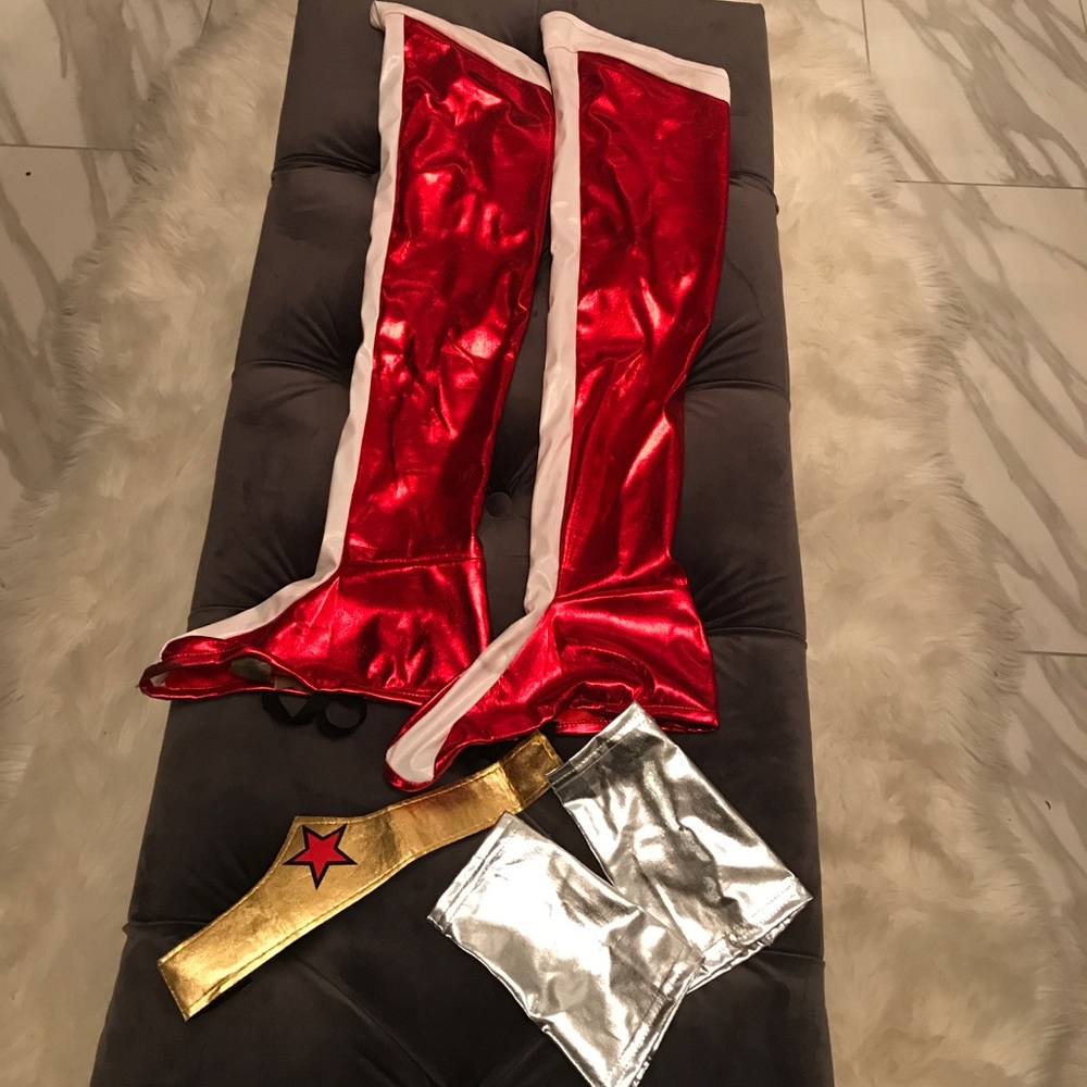 Wonder Woman costume accessories!