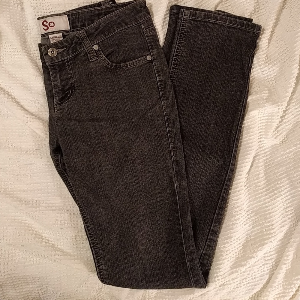Black wash skinny jeans