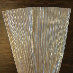 Zara shiny pink skirt