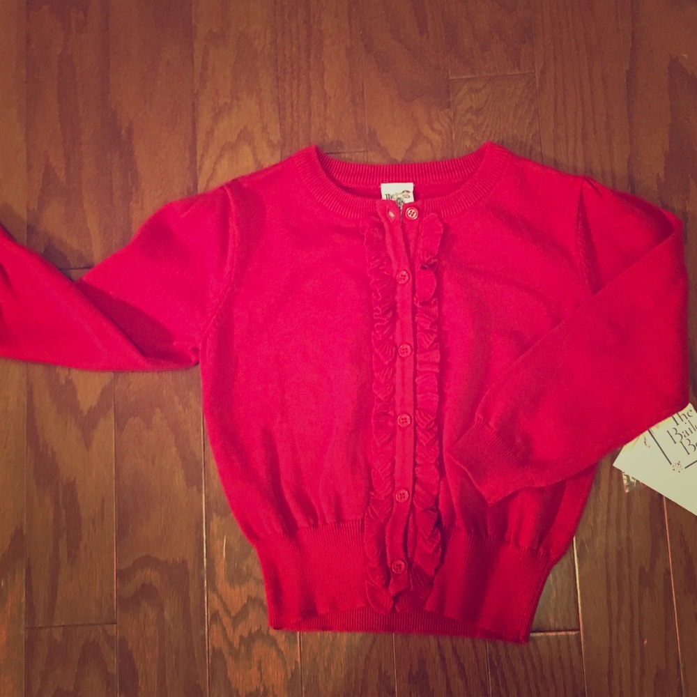 Bailey Boys NWT Girls Red Sweater
