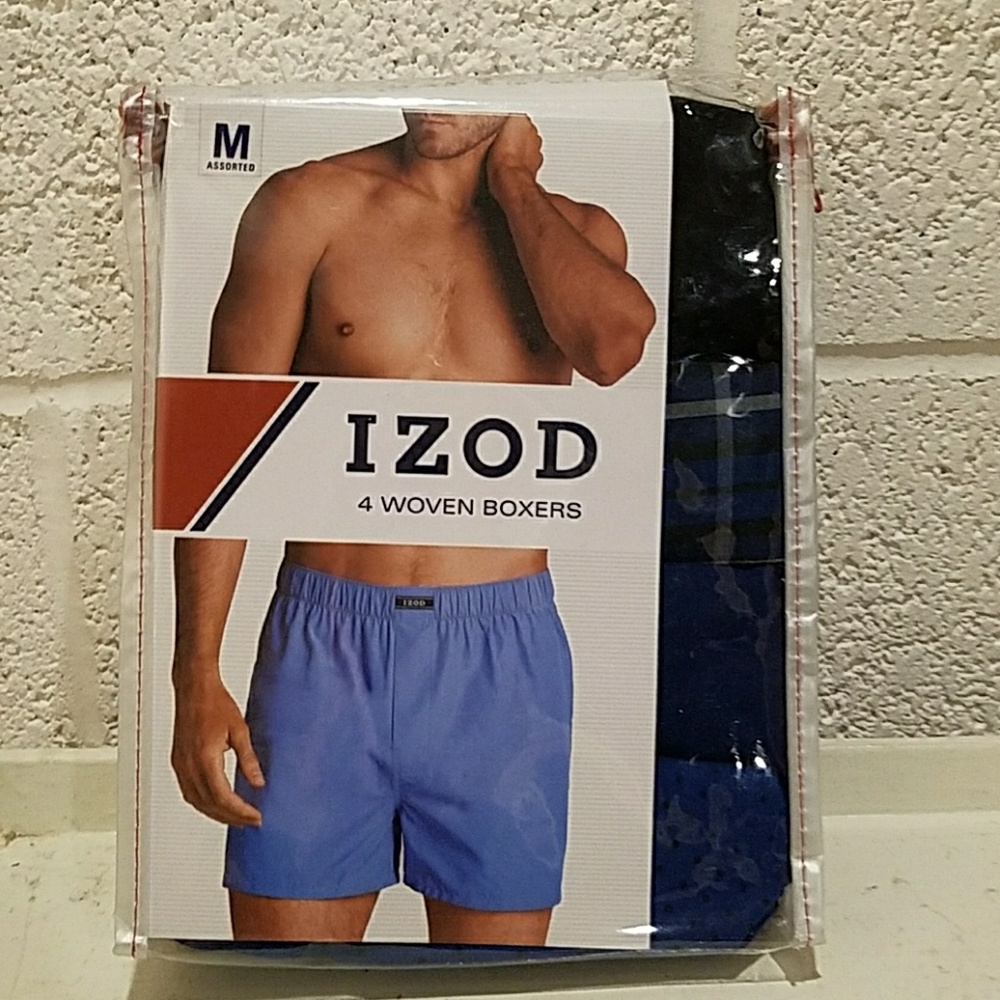 Men's Izod 4 pack Woven Boxers
