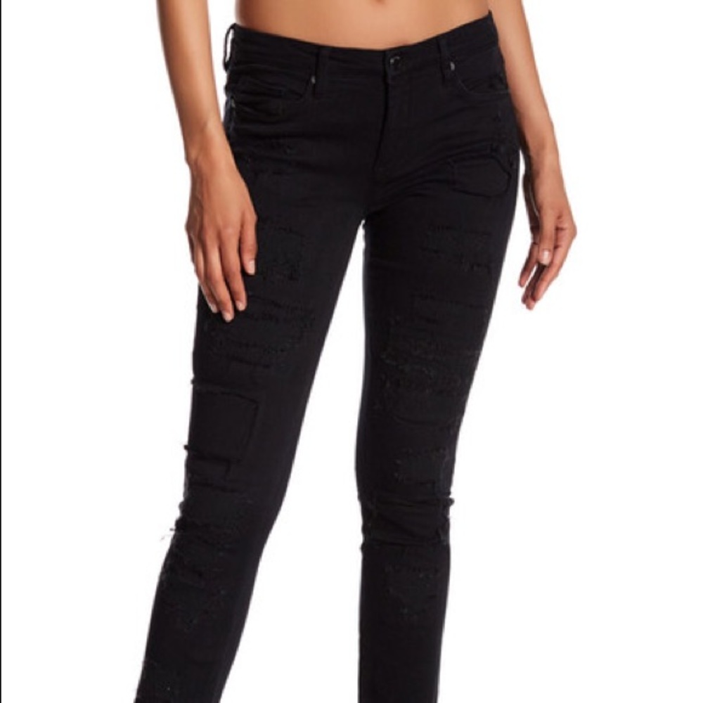 BLANKNYC Denim Deconstructed Skinny Jean