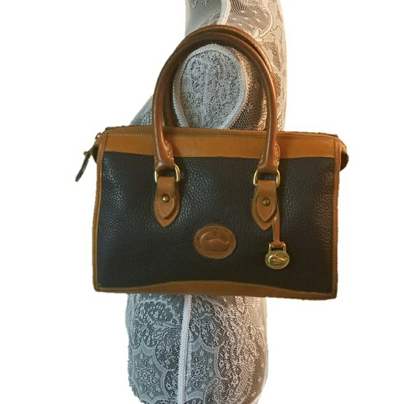 DOONEY & BOURKE vintage zip top classic satchel - Picture 1 of 8