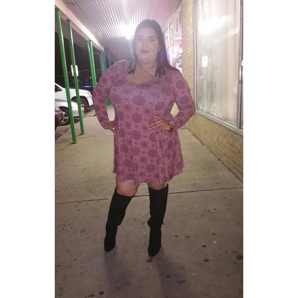 Plus size skater dress!