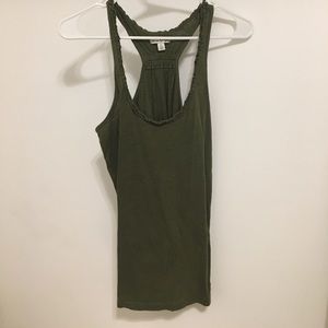 Razor back tank top