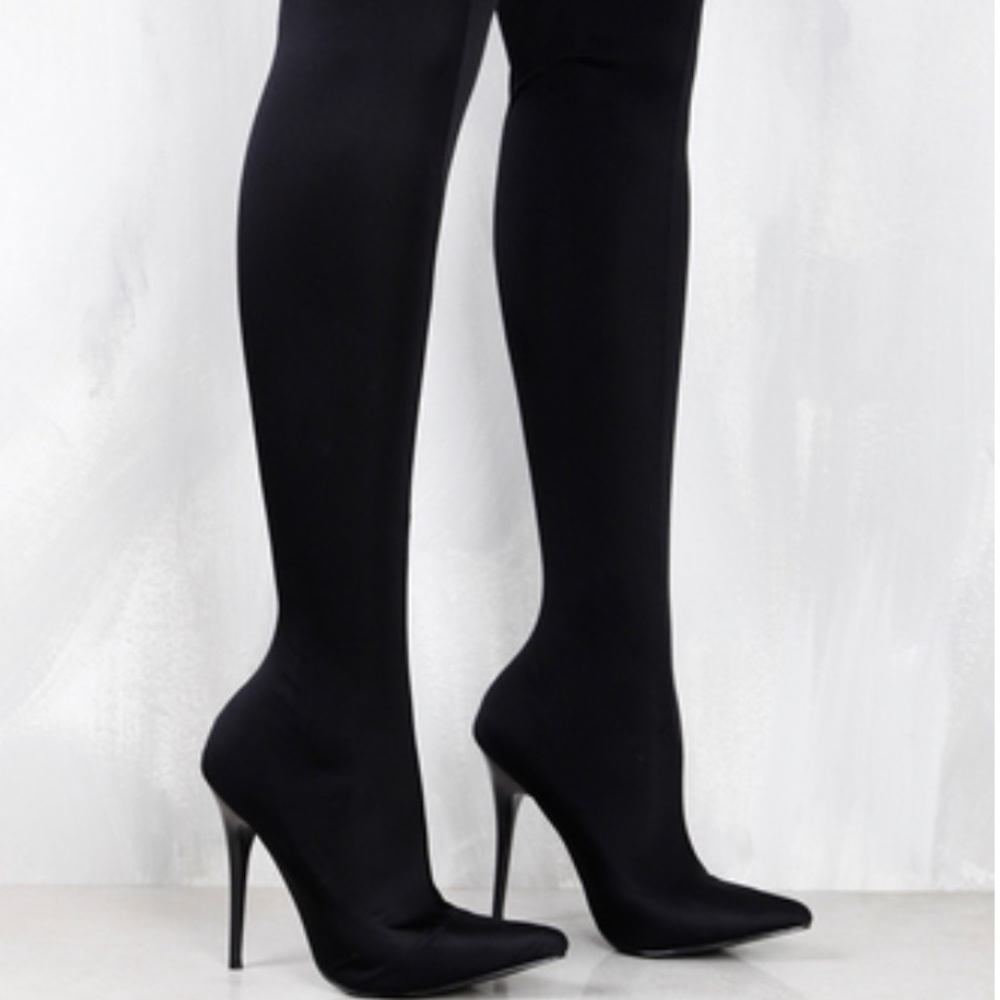 Over the knee boots listed stuart for exposure
