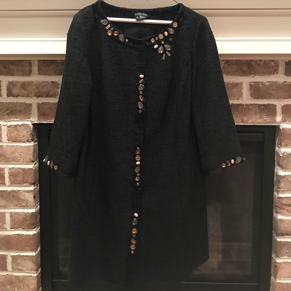 Etcetera size 12 beaded jacket