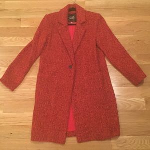 Red/Orange Zac Posen Coat