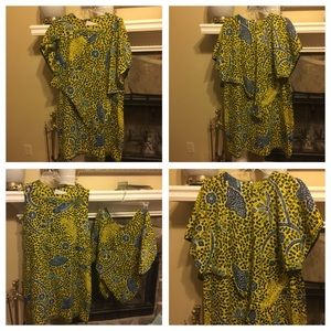 "Simplicity is gorgeous" Dress with kimono top