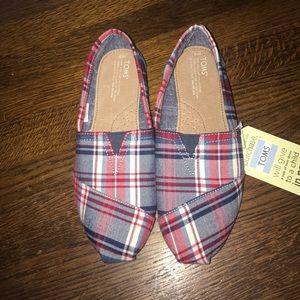 Plaid Toms