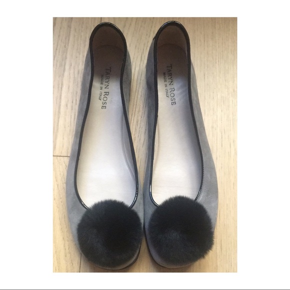 Taryn Rose Shoes - NWIB Taryn Rose Barika Glitter Suede Flats