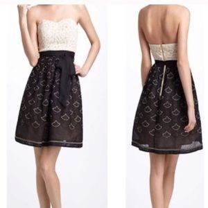 Meadow Rue Anthropologie Strapless Dress Meadow Rue Anthropologie Strapless Dress