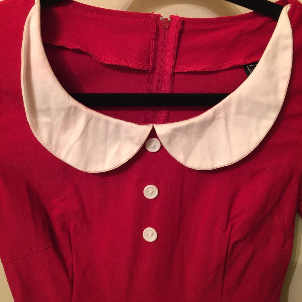 Ruby Red Dress - Picture 2 of 5