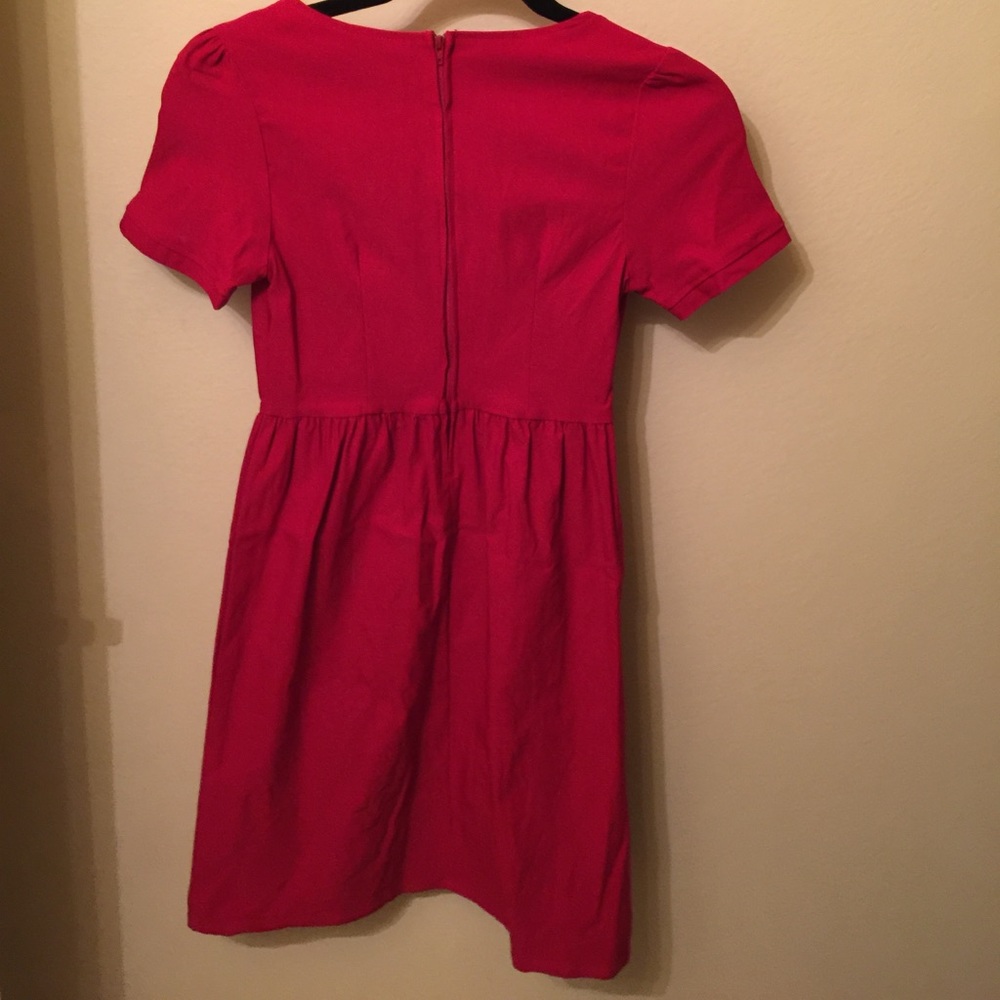 Ruby Red Dress - Picture 4 of 5