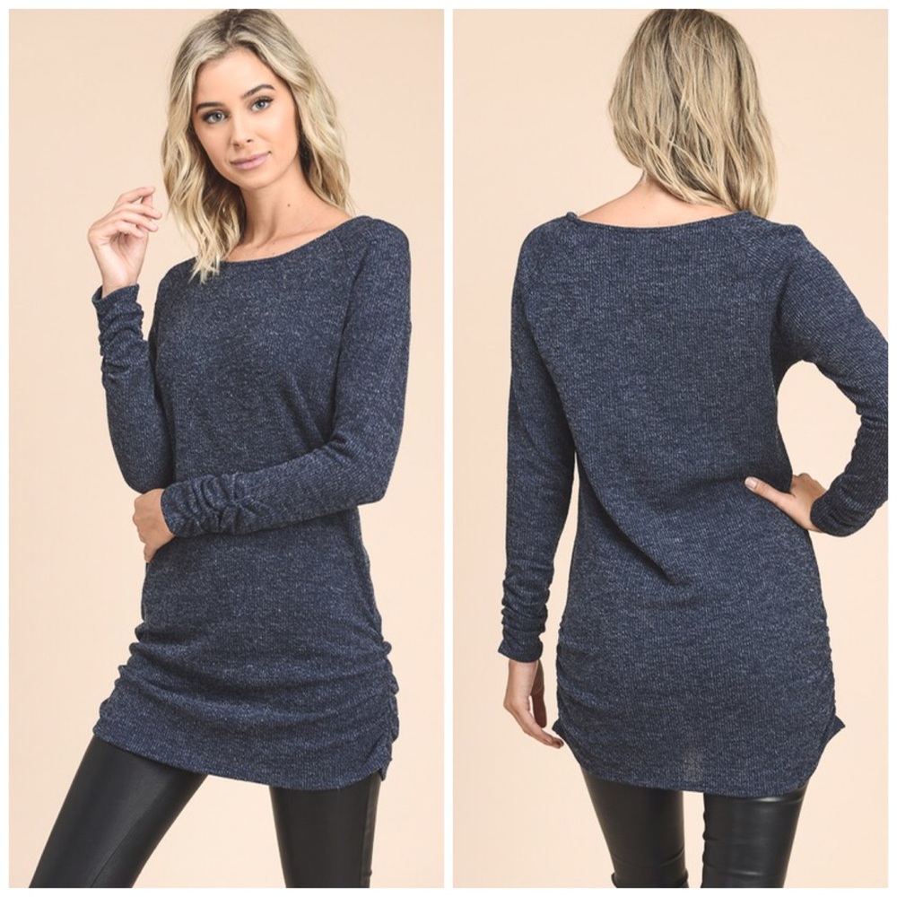 Navy Long Sleeve Tunic