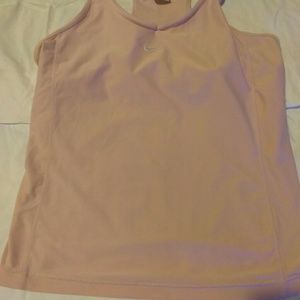 Nike dri fit pretty pink racer back XL workout top