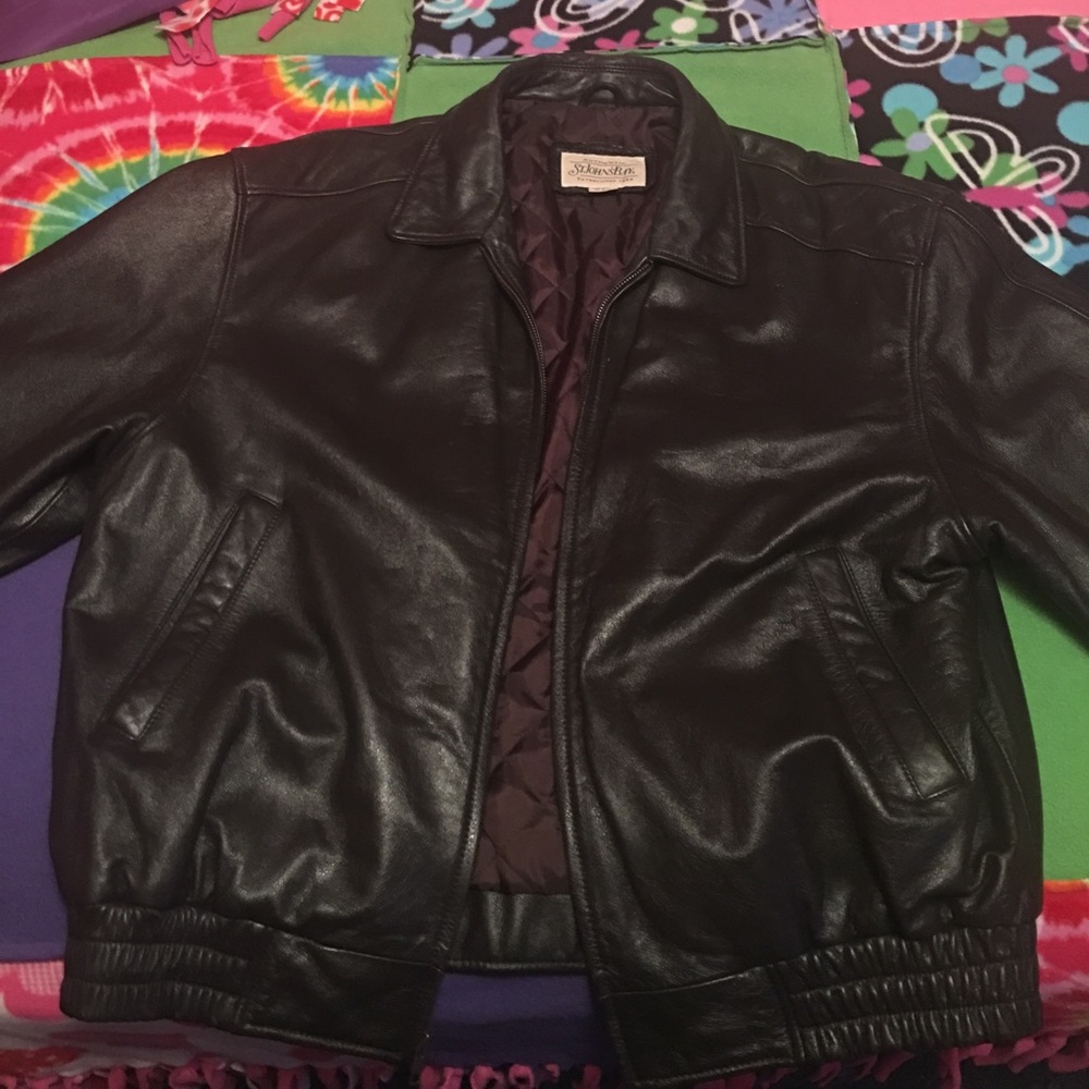 Leather jacket. 100% genuine leather