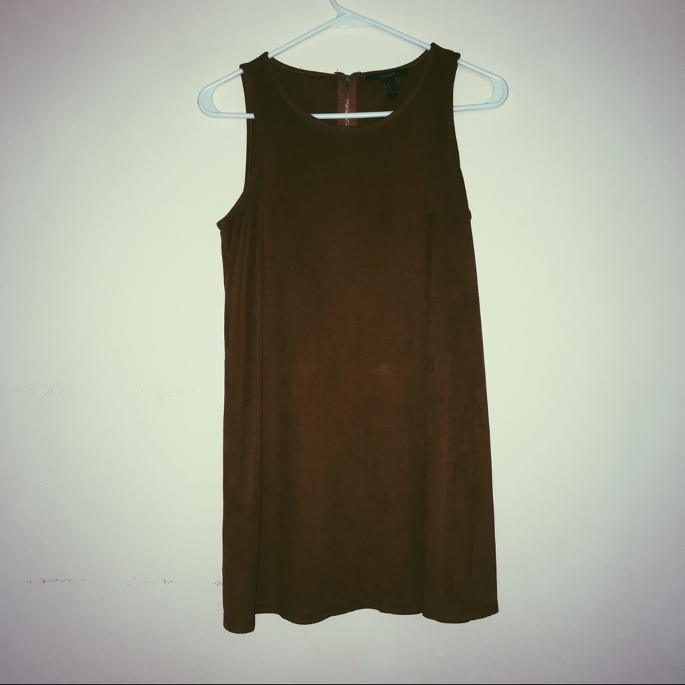 Suede dress