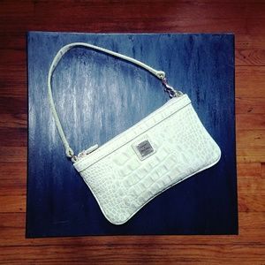 DOONEY & BOURKE Croc Styled Wristlet