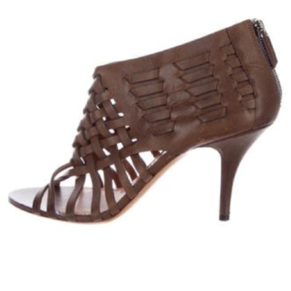 Givenchy Woven Leather Booties