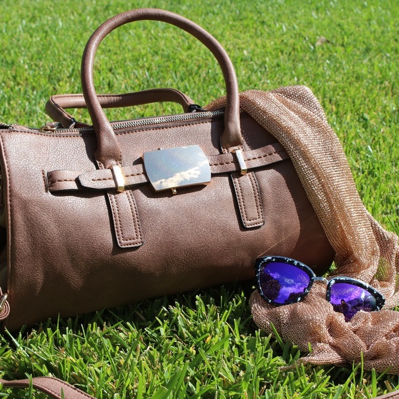 Mauve Barrel Bag - Picture 2 of 5