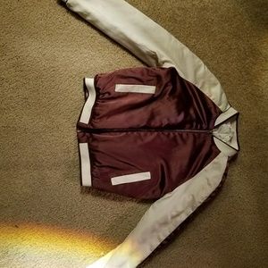 F21 silk bomber jacket F21 silk bomber jacket