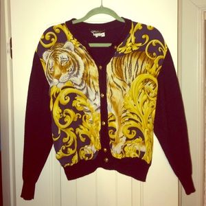 Silk Salvatore Ferragamo cardigan