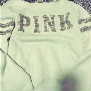 VS “pink” slouchy sweatshirt size XS