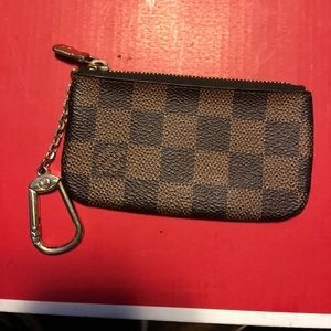 AUTHENTIC Brown damier Louis Vuitton pouch