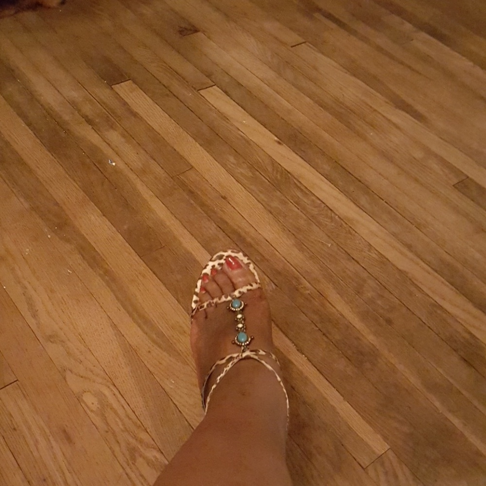 High Heel Strap Scandal Shoe