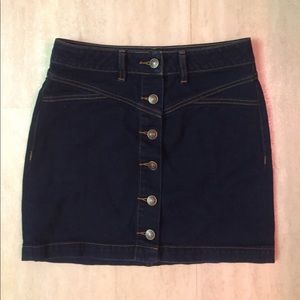 Pacsun denim miniskirt