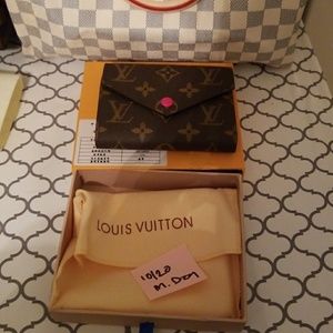 Wallet fuschia victorine